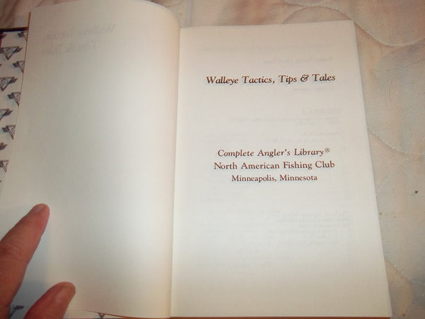 Walleye Tactics, Tips & Tales (Complete Angler's Library) [Hardcover] Mark Strand - Wide World Maps & MORE!