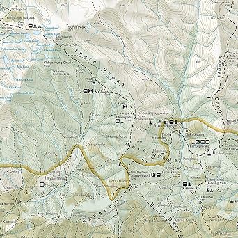 Langtang Adventure Travel Map (Asia/Nepal/3004) - Wide World Maps & MORE!