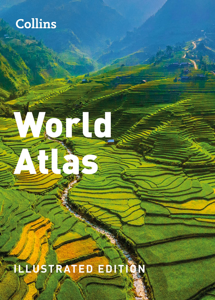 Collins World Atlas: Illustrated Edition [Paperback] Collins Maps - Wide World Maps & MORE!