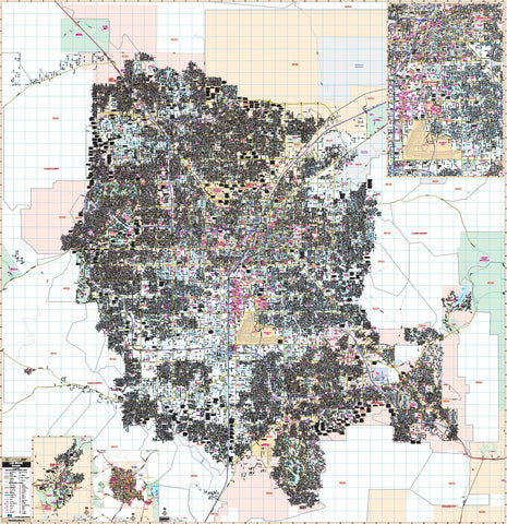 Las Vegas, NV Wall Map, 2nd Edition Map, Universal - Wide World Maps & MORE!