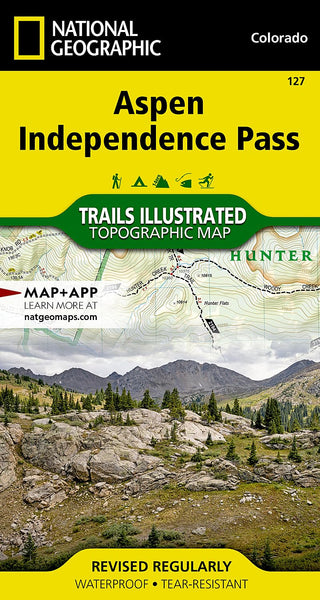 Aspen, Independence Pass (Trails Illustrated Map, 127) Colorado - Wide World Maps & MORE!