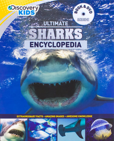 Discovery Kids Ultimate Sharks Encyclopedia: Extraordinary Facts, Amazing Images, Awesome Knowledge (Discovery Book+dvd) Parragon and De Ste Croix, Philip - Wide World Maps & MORE!