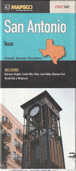 San Antonio, TX [Paperback] Mapsco - Wide World Maps & MORE!
