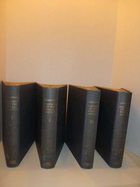 History of the Royal Dutch, Volume One [Unknown Binding] unknown author - Wide World Maps & MORE!