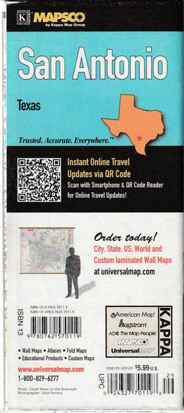 San Antonio, TX [Paperback] Mapsco - Wide World Maps & MORE!