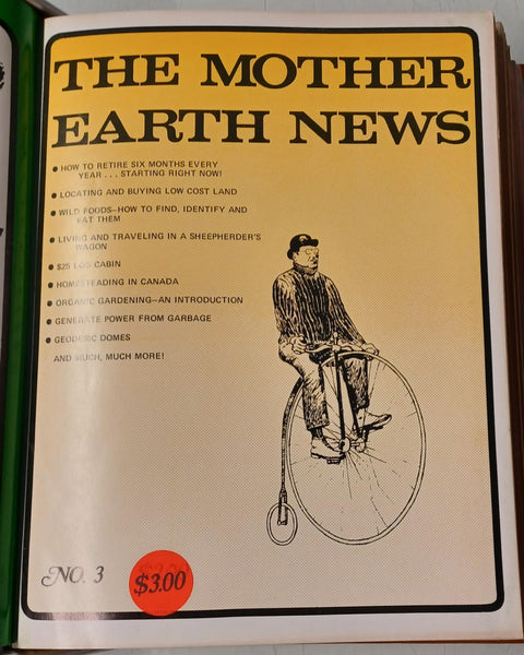 The Mother Earth News January 1970 Volume 1 Issue 1 to Issue 11 [Hardcover] John and Jane Shuttleworth