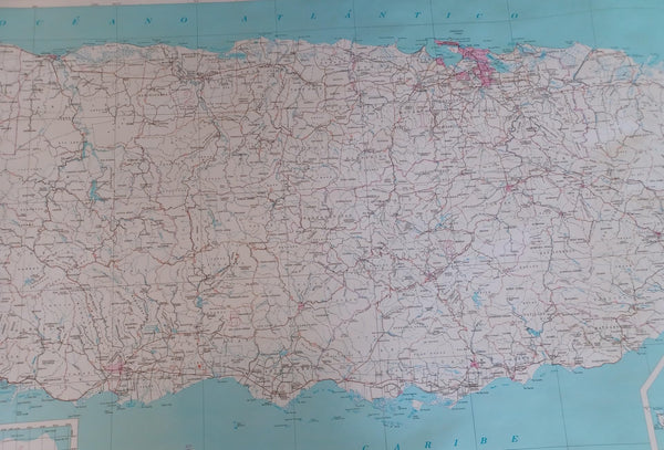 Puerto Rico e islas limitrofes (Spanish Edition) Geological Survey (U.S.) - Wide World Maps & MORE!