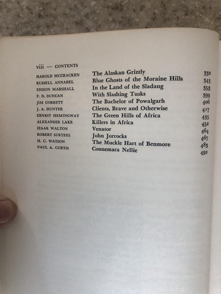 Hunting trails; a sportsman's treasury [Hardcover] camp, raymond - Wide World Maps & MORE!