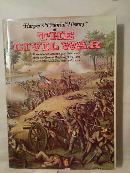 Harpers Pictorial History of The Civil War, Contemporary Accounts and Illustrations from the Greatest Magazine of the Time, with 1000 scenes, maps, plans and portrait [Hardcover] Guernsey, Alfred H. & Alden, Henry M. - Wide World Maps & MORE!