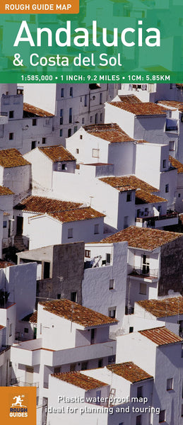 Rough Guide Map Andalucia & the Costa Del Sol Rough Guides - Wide World Maps & MORE!