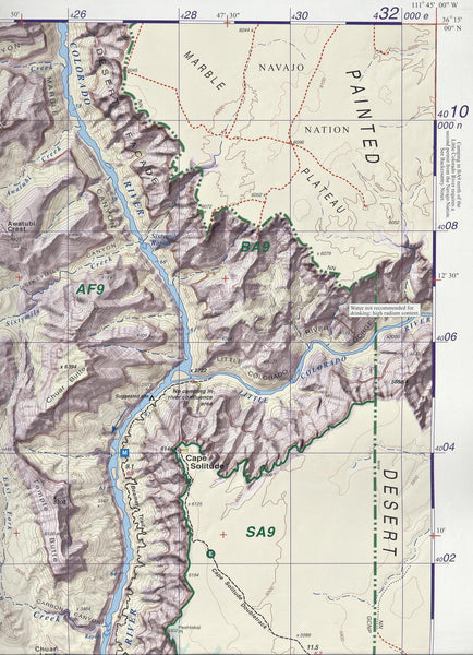 Grand Canyon Trail Map 7th Edition [Map] Sky Terrain and Kent Schulte - Wide World Maps & MORE!