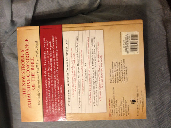 The New Strong's Exhaustive Concordance of the Bible: With Main Concordance, Appendix to the Main Concordance, Topical Index to the Bible, Dictionar Strong, James - Wide World Maps & MORE!