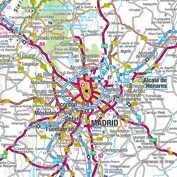 Philip's France and Spain Road Atlas [Spiral-bound] Philip's Maps - Wide World Maps & MORE!