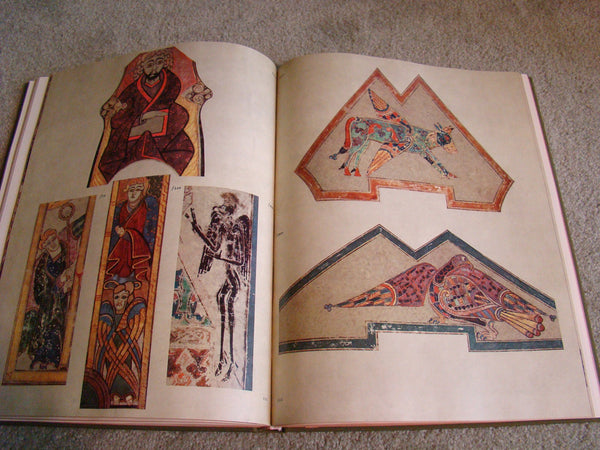 The Book of Kells: Reproductions from the manuscript in Trinity College, Dublin (Slipcased) [Hardcover] Henry, Francoise. - Wide World Maps & MORE!