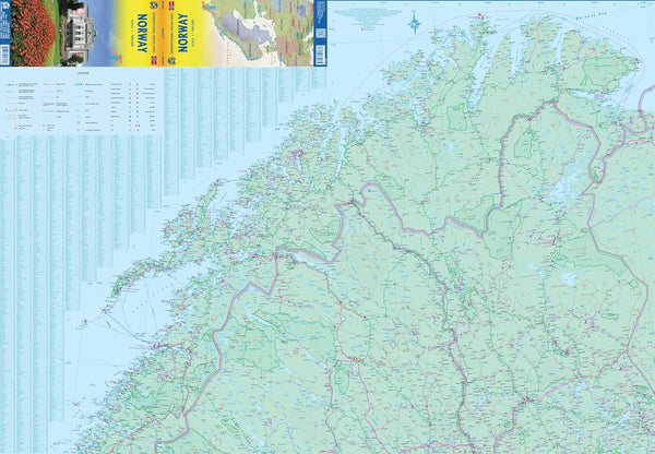Norway Travel Reference 2025 edi [Map] ITMB - Wide World Maps & MORE!