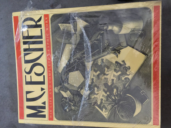 M.C. Escher: His Life and Complete Graphic Work (With a Fully Illustrated Catalogue) [Hardcover] F. H. Bool; J. R. Kist; F. Wierda; J. L. Locher; M. C. Escher; Tony Langham; Plym Peters and Bruno Ernst - Wide World Maps & MORE!