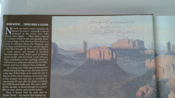 John Wayne ... There Rode a Legend: A Western Tribute Pattie, Jane and Russell, Wilma - Wide World Maps & MORE!