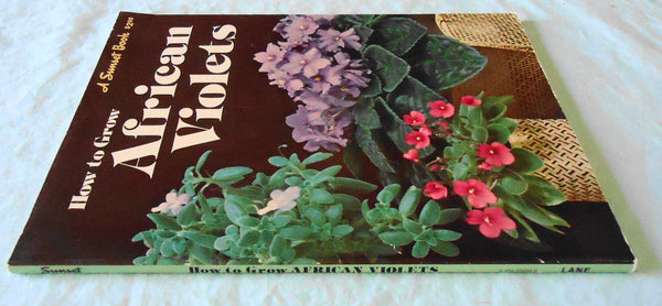 How to Grow African Violets (A Sunset Book) Sunset - Wide World Maps & MORE!