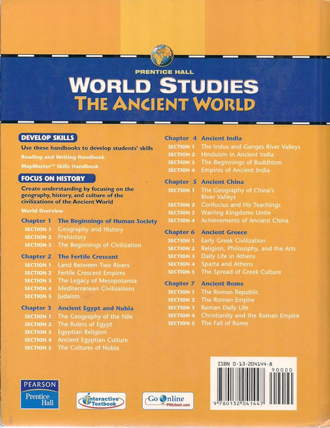 World Studies: The Ancient World (Archival Copy) - Wide World Maps & MORE!