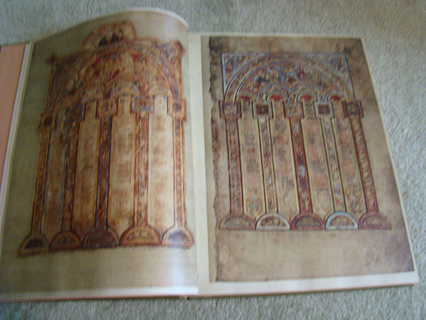 The Book of Kells: Reproductions from the manuscript in Trinity College, Dublin (Slipcased) [Hardcover] Henry, Francoise. - Wide World Maps & MORE!