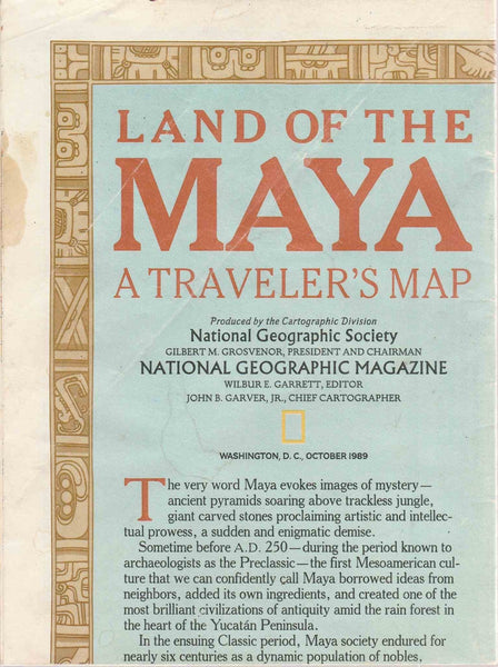 Lost Kingdoms of the Maya Stuart, Gene S. and Stuart, George E. - Wide World Maps & MORE!
