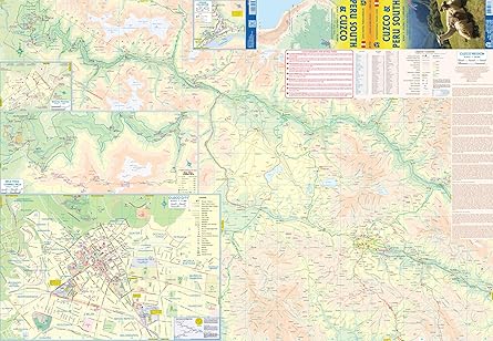 Cuzco & Peru South Travel Map Waterproof 2025 edi [Map] ITMB Publishing Ltd - Wide World Maps & MORE!
