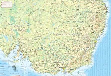 Sydney & Australia Southeast (Brisbane to Adelaide) Travel Reference Map - Wide World Maps & MORE!