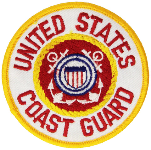 US Flag Store Coast Guard Patch - Wide World Maps & MORE!