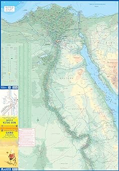 Cairo/Nile Delta Travel Map 1:12.5K/900K - Wide World Maps & MORE!