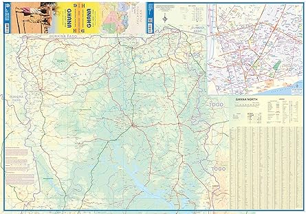 Ghana Travel Map Reference - Wide World Maps & MORE!