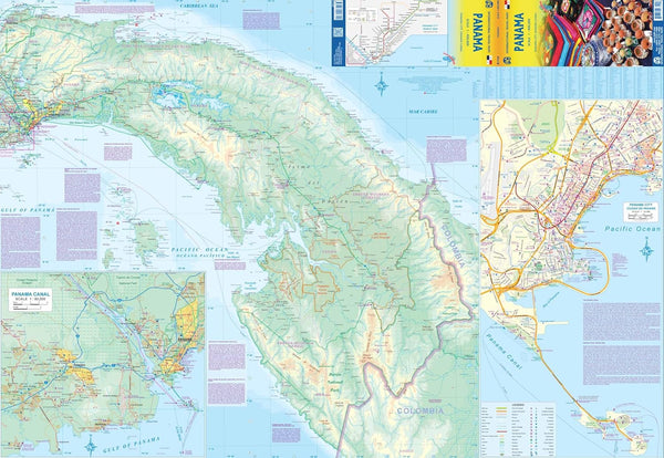 Panama Travel Reference Map 1:400K Waterproof - Wide World Maps & MORE!