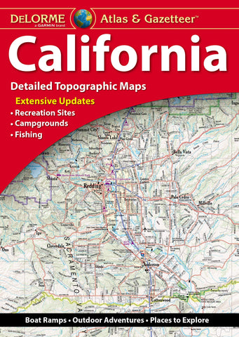 Delorme Atlas & Gazetteer: California [Map] Rand McNally