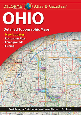 Delorme Atlas & Gazetteer: Ohio [Map] Rand McNally - Wide World Maps & MORE!
