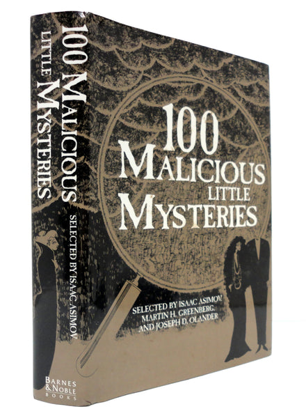 100 Malicious Little Mysteries Greenberg, Martin H.; Asimov, Isaac and Olander, Joseph D. - Wide World Maps & MORE!