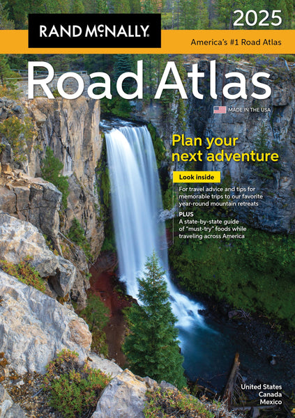 2025 Road Atlas: United States, Canada, Mexico - Wide World Maps & MORE!