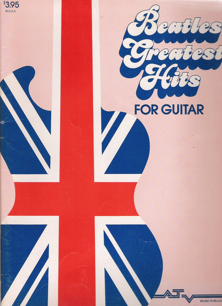 Beatles Greatest Hits for Guitar [Paperback] Beatles - Wide World Maps & MORE!