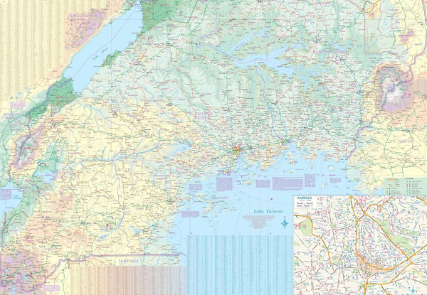 Uganda Travel Reference Map 2024 edi [Map] ITMB Publishing LTD - Wide World Maps & MORE!