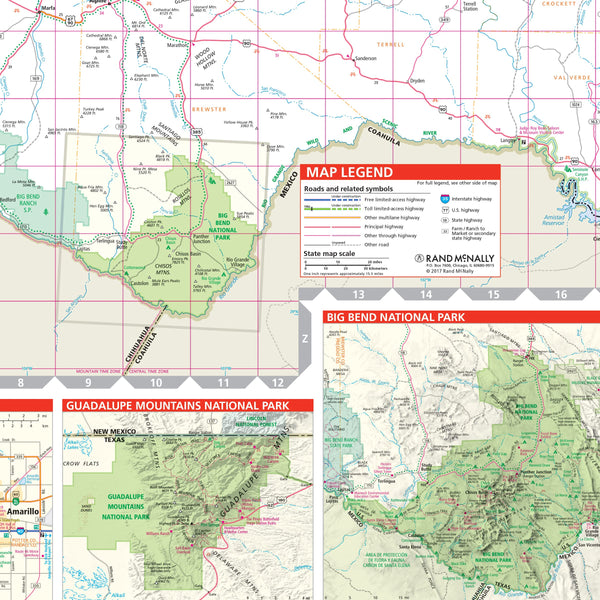 Easy to Read! Texas State Map - Wide World Maps & MORE!