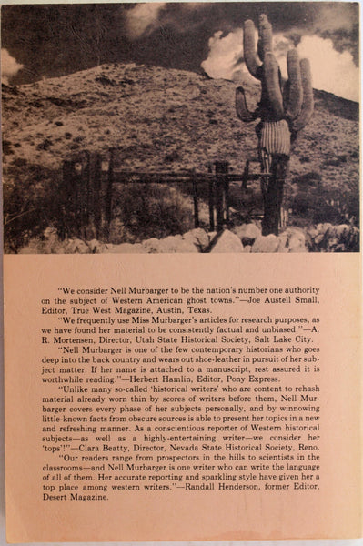Ghosts of the Adobe Walls Murbarger, Nell - Wide World Maps & MORE!