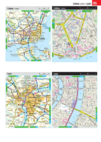 Philip's France and Spain Road Atlas [Spiral-bound] Philip's Maps - Wide World Maps & MORE!
