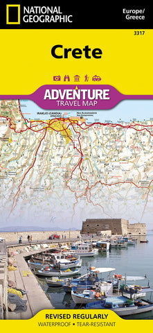 Crete Map [Greece] (National Geographic Adventure Map, 3317) [Map] National Geographic Maps - Adventure - Wide World Maps & MORE!