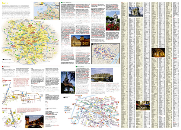 Paris Map (National Geographic Destination City Map) [Map] National Geographic Maps - Wide World Maps & MORE!