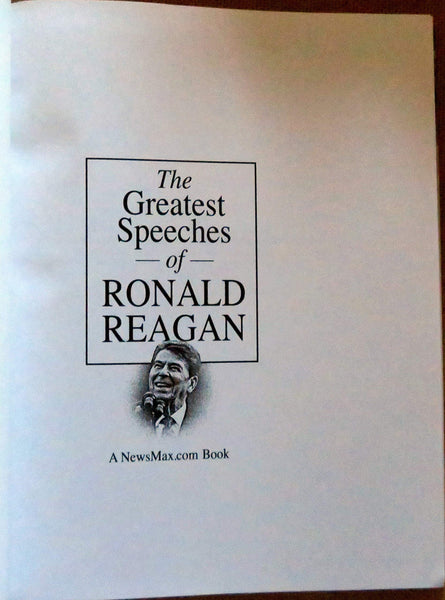 Greatest Speeches of Ronald Reagan [Hardcover] Ronald Reagan - Wide World Maps & MORE!