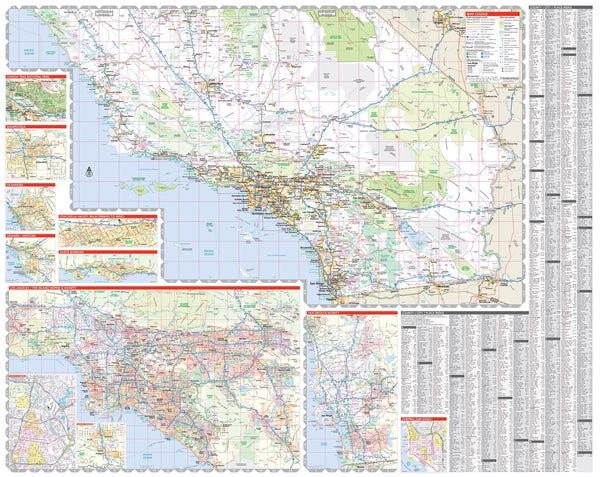 Easy to Read! California State Map - Wide World Maps & MORE!