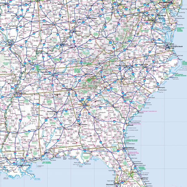 United States Interstate Map - Wide World Maps & MORE!