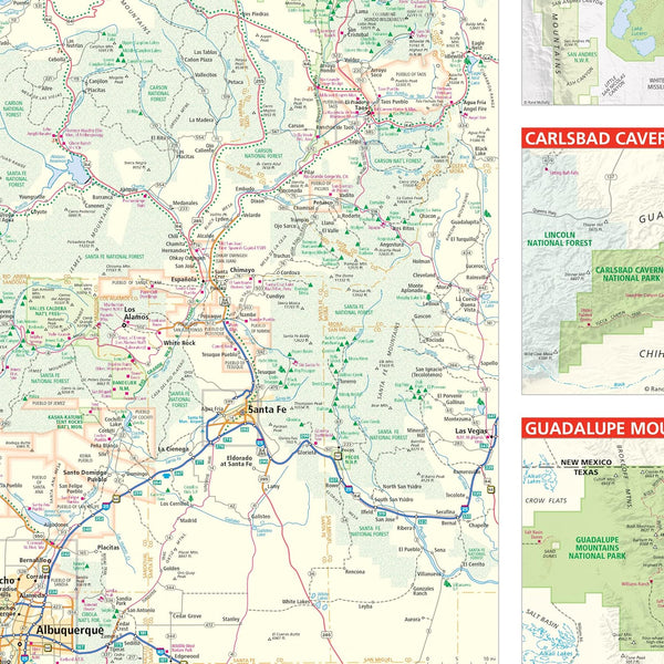 Easy To Read! New Mexico State Map - Wide World Maps & MORE!