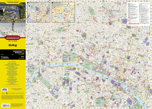 Paris Map (National Geographic Destination City Map) [Map] National Geographic Maps - Wide World Maps & MORE!
