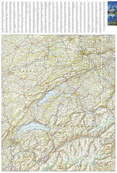 Switzerland Map (National Geographic Adventure Map, 3320) [Map] National Geographic Maps - Adventure - Wide World Maps & MORE!