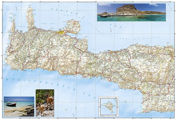 Crete Map [Greece] (National Geographic Adventure Map, 3317) [Map] National Geographic Maps - Adventure - Wide World Maps & MORE!