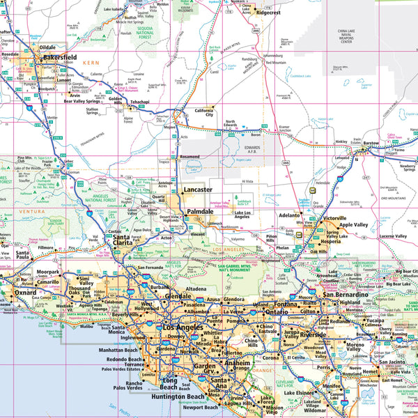 Easy to Read! California State Map - Wide World Maps & MORE!